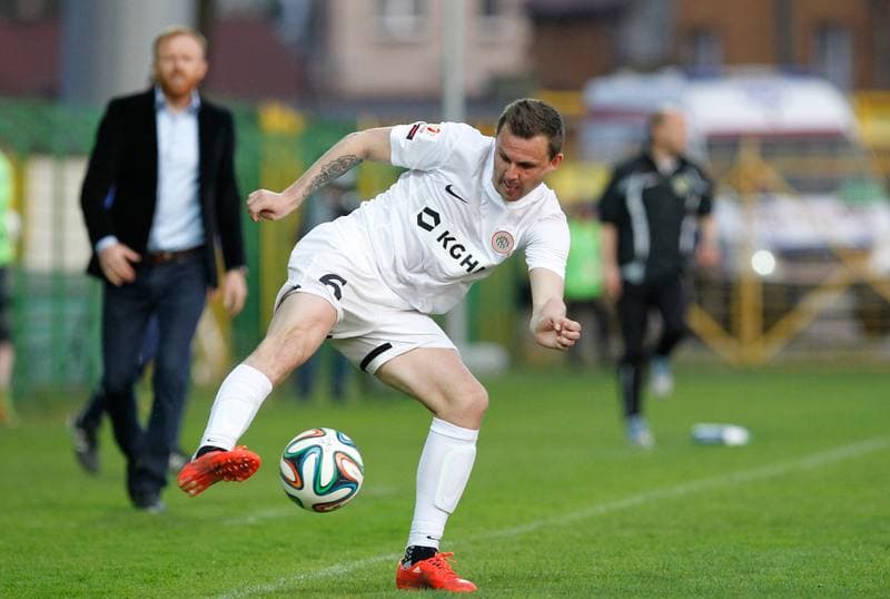 Football. I Liga. GKS Katowice - Zaglebie Lubin. 25.04.2015