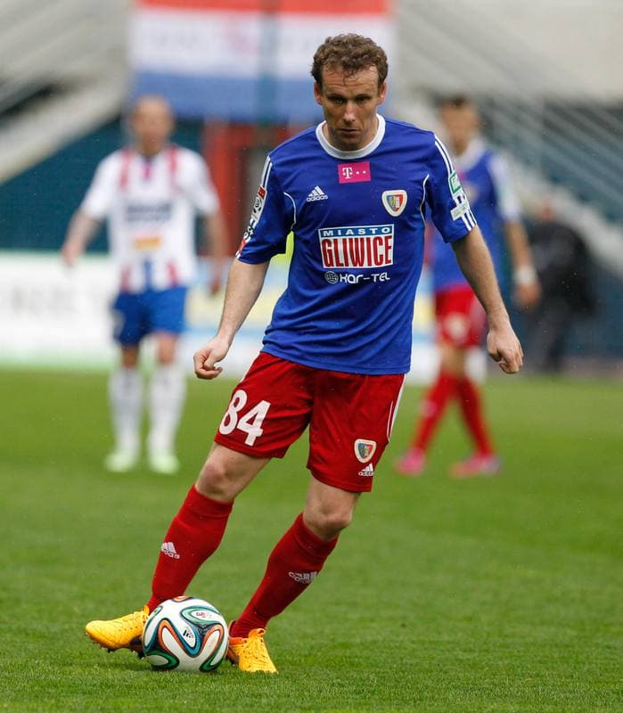 Football. T-Mobile Ekstraklasa. Piast Gliwice - Podbeskidzie Bielsko Biala. 26.04.2015