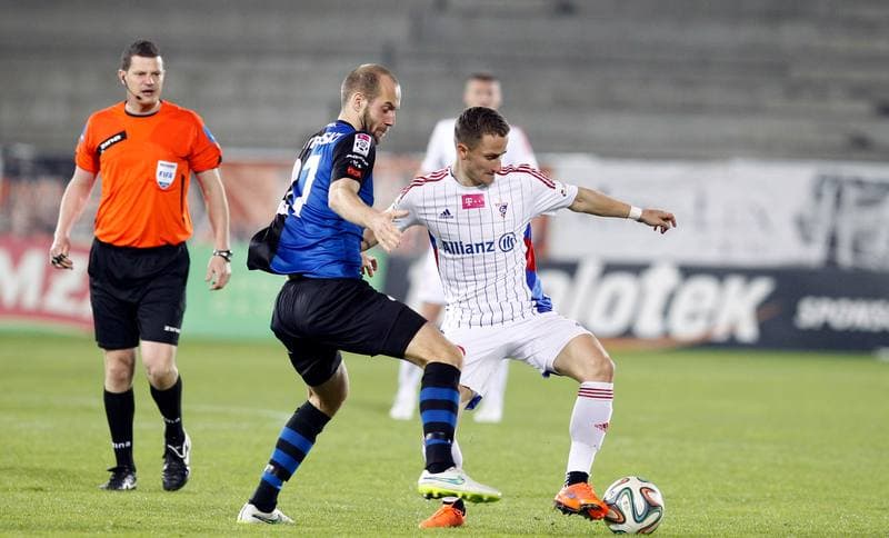 Football. T-Mobile Ekstraklasa. Gornik Zabrze - Zawisza Bydgoszcz. 29.04.2015