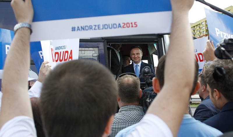Andrzej Duda. Press Conference. 15.05.2015