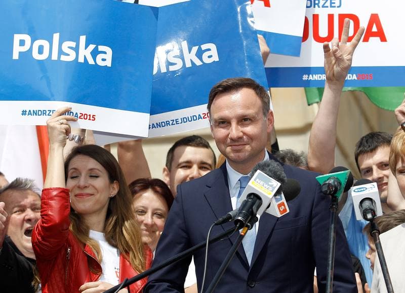 Andrzej Duda. Press Conference. 15.05.2015