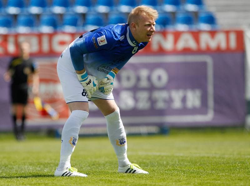 Football. I Liga. Stomil Olsztyn - GKS Katowice. 17.05.2015