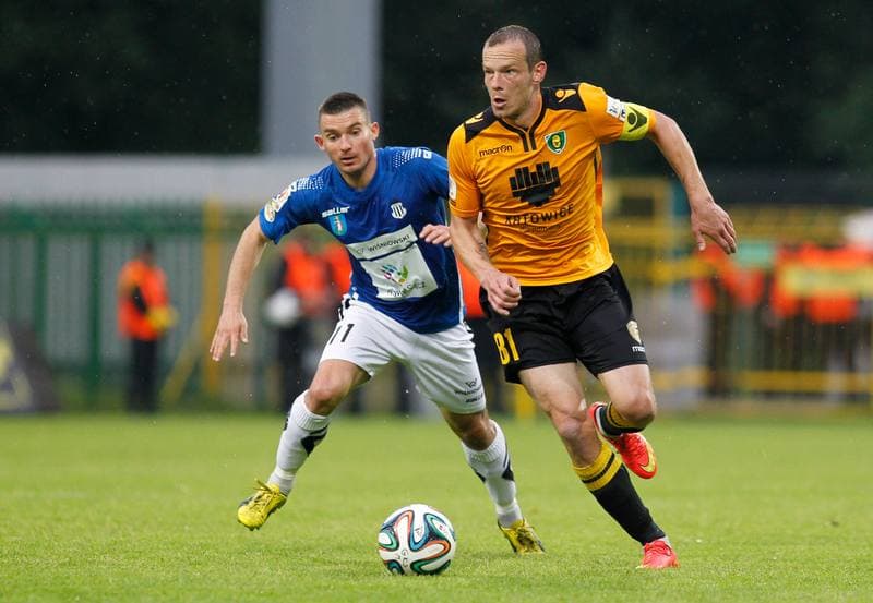 Football. I Liga. GKS Katowice - Sandecja Nowy Sacz. 23.05.2015