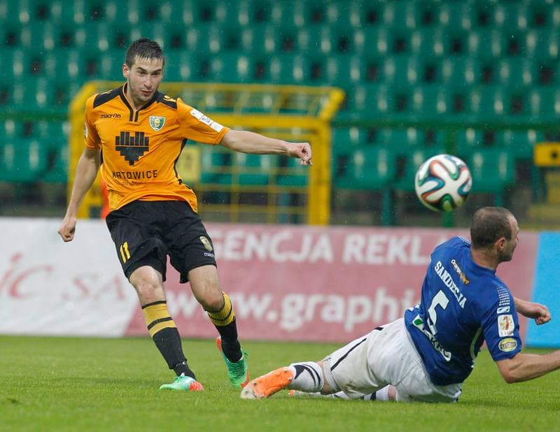 Football. I Liga. GKS Katowice - Sandecja Nowy Sacz. 23.05.2015