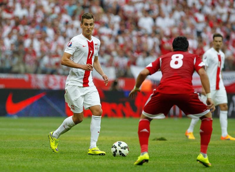 Football. UEFA Euro 2016 Qualifiers. Poland - Georgia. 13.06.2015