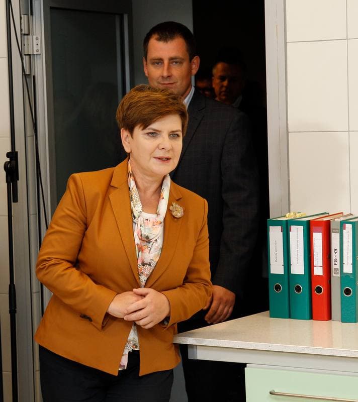 Beata Szydlo. Visit to the Main Mining Institute. 05.10.2015