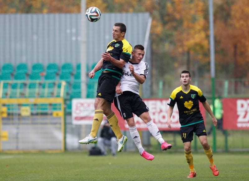 Football. I Liga. GKS Katowice - Dolcan Zabki. 25.10.2015