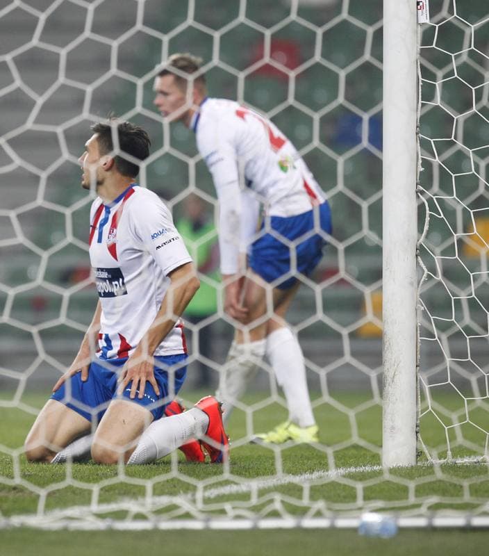 Football. PKO BP Ekstraklasa. Podbeskidzie Bielsko Biala - Jagiellonia Bialystok. 02.11.2015