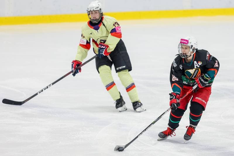 Ice Hockey. Tauron Liga Kobiet. Wiedzmy 71 Wroclaw - Kojotki Naprzod Janow. 03.12.2023