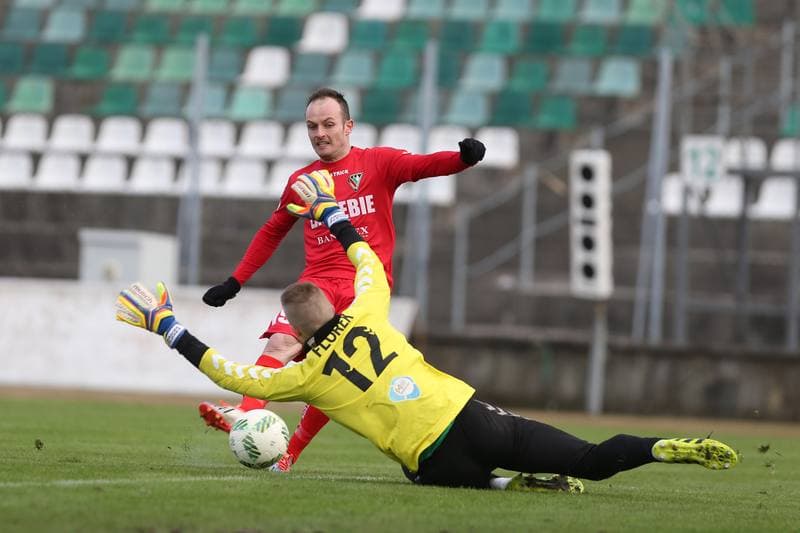 Football. Sparing. Zaglebie Sosnowiec - GKS Tychy. 25.02.2017