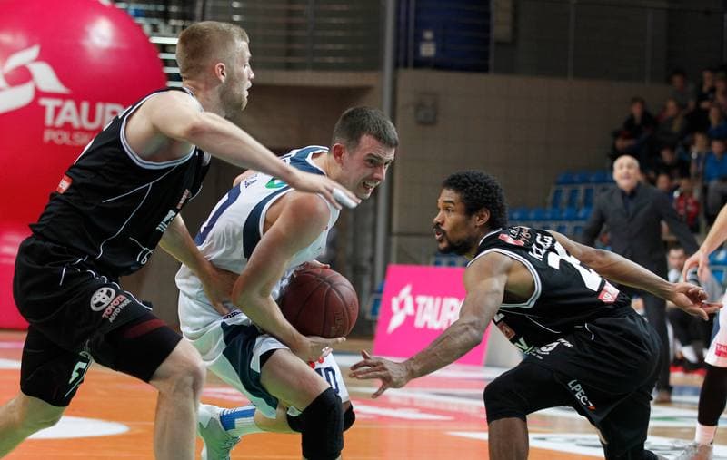 Basketball. Tauron Basket Liga. MKS Dabrowa Gornicza - Start Lublin. 31.01.2016