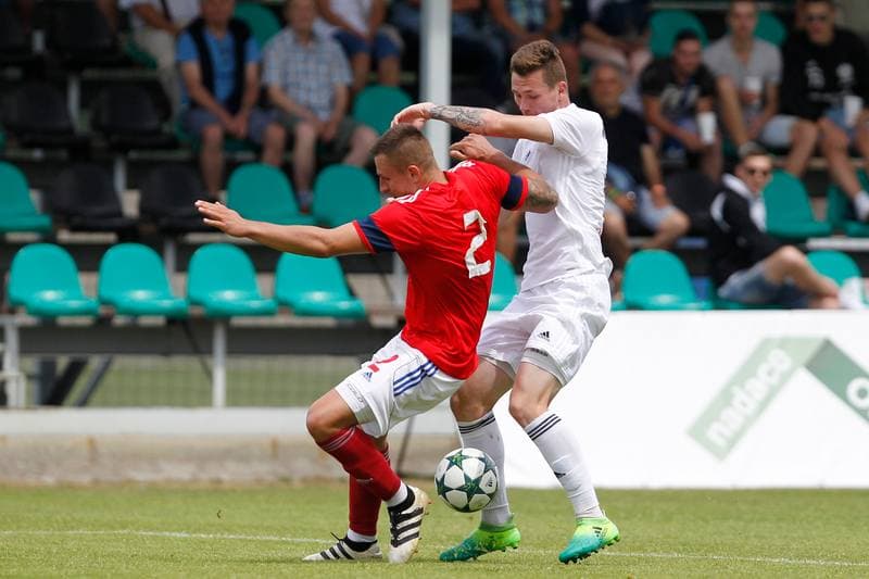 Football. Sparing. MFK Karvina - Gornik Zabrze. 01.07.2017