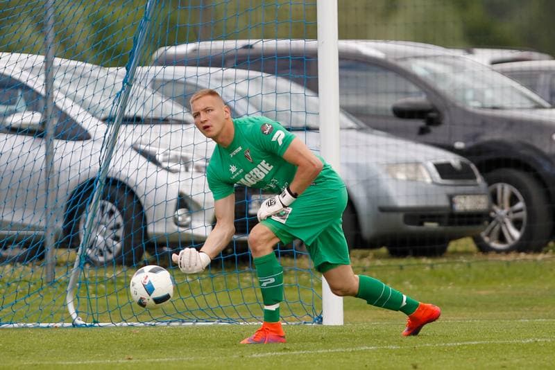 Football. Sparing. Zaglebie Sosnowiec - Karpaty Lwow. 01.07.2017