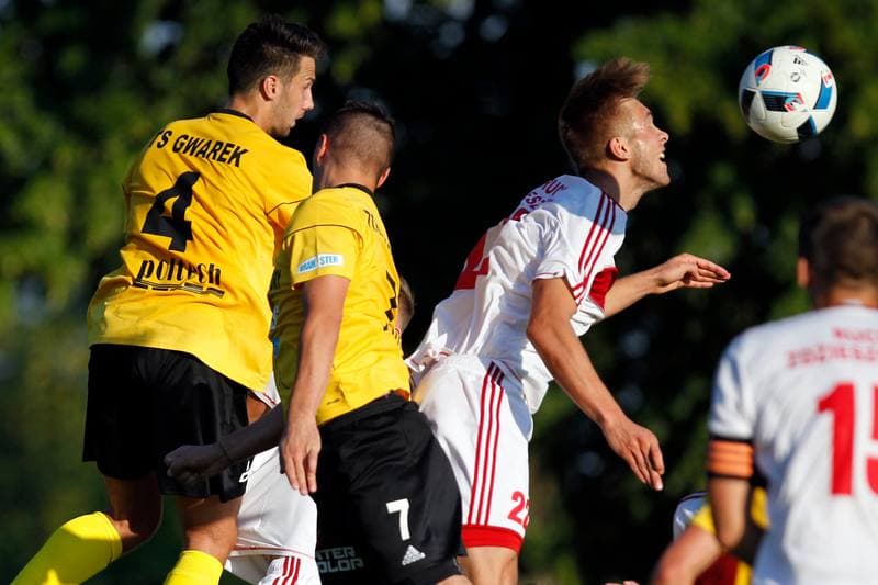 Football. III Liga. Gwarek Tarnowskie Gory - Ruch Zdzieszowice. 15.08.2017