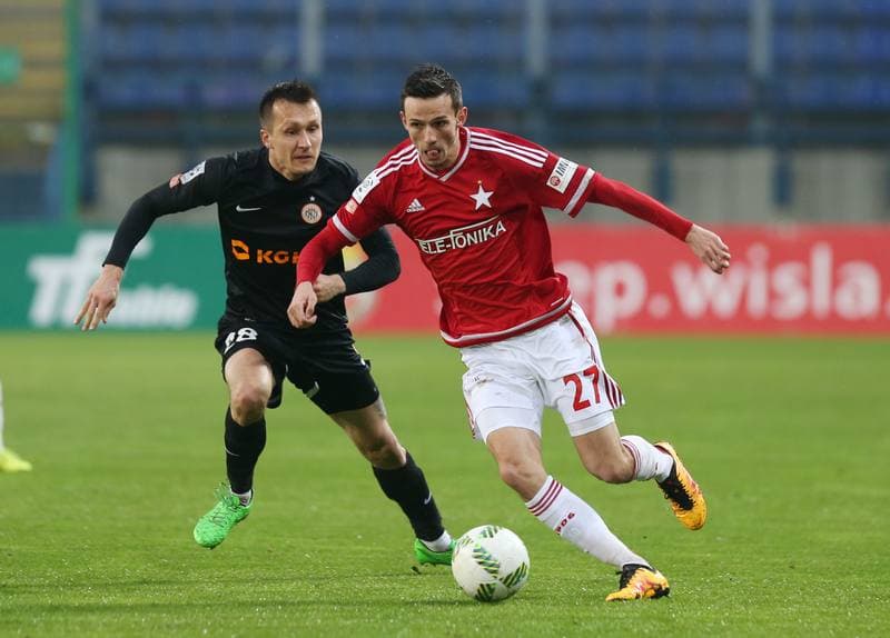 Football. Ekstraklasa. Wisla Krakow - Zaglebie Lubin. 09.04.2016