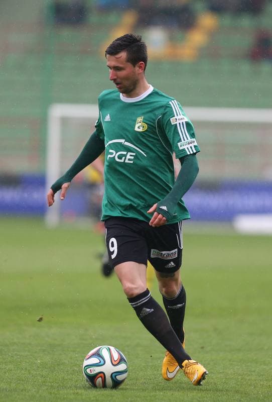 Football. I Liga. GKS Belchatow - Zaglebie Sosnowiec. 10.04.2016