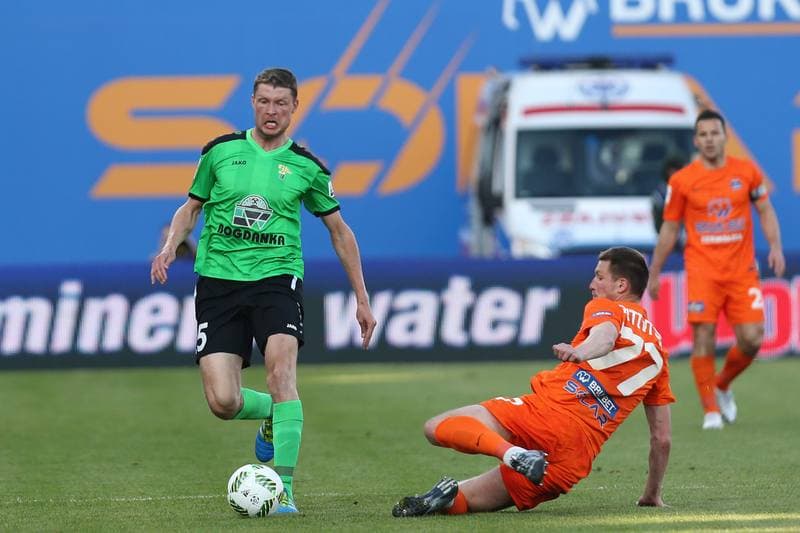 Football. Ekstraklasa. Termalica Bruk-Bet Nieciecza - Gornik Leczna. 30.04.2016
