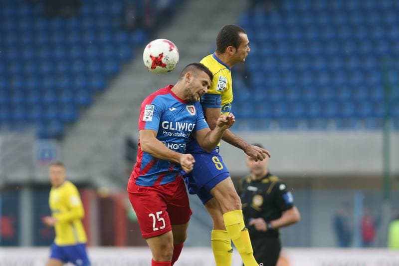 Football. Lotto Ekstraklasa. Piast Gliwice - Arka Gdynia. 22.09.2017