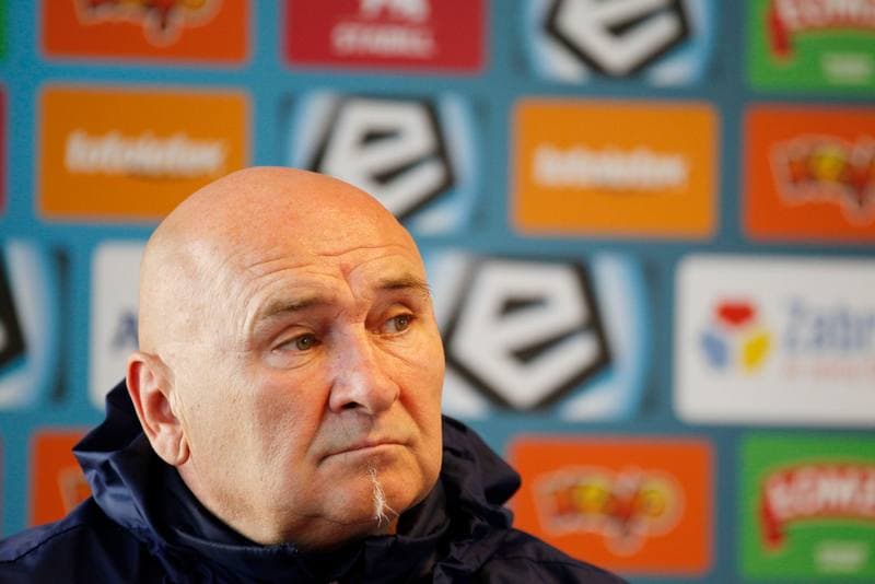 Football. Gornik Zabrze. Press Conference. 09.05.2016
