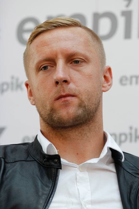 Football. Kamil Glik. Press Conference. 04.06.2016