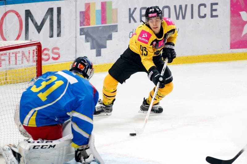 Ice Hockey. Tauron Hokej Liga. Tauron KH GKS Katowice - PGE Orlik Opole. 20.10.2017