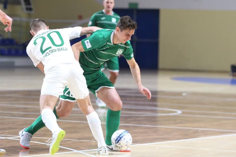 Futsal. Ekstraklasa. AZS US Katowice - Rekord Bielsko-Biala. 25.10.2017