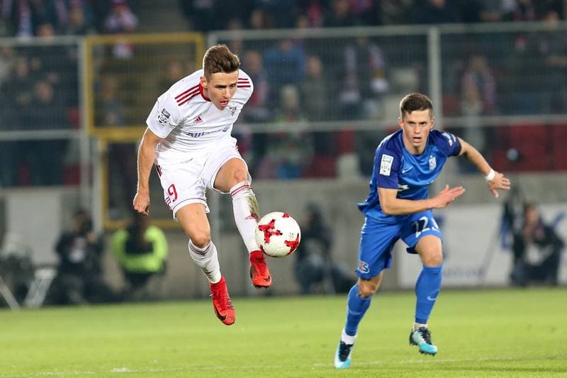 Football. Lotto Ekstraklasa. Gornik Zabrze - Lech Poznan. 04.11.2017