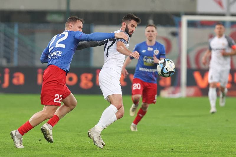 Football. PKO BP Ekstraklasa. Piast Gliwice - Zaglebie Lubin. 15.04.2024