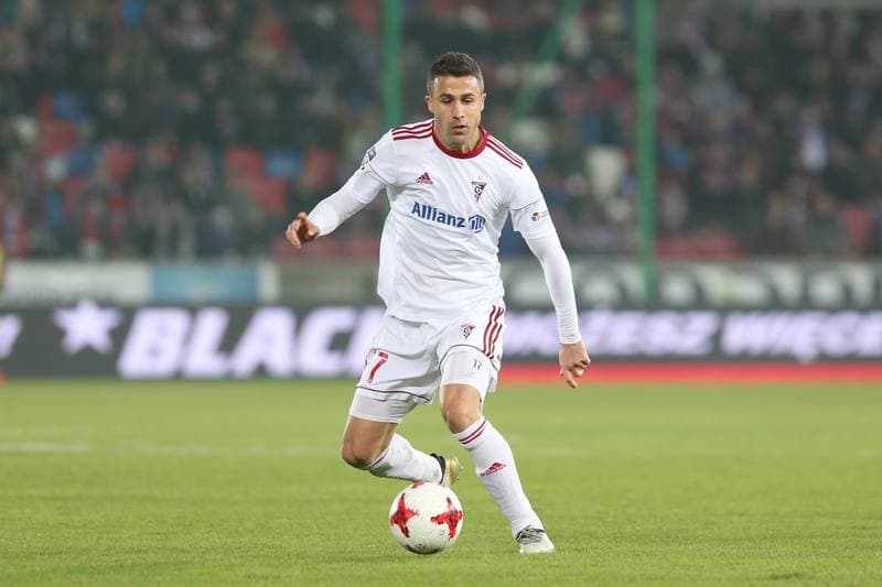 Football. Lotto Ekstraklasa. Gornik Zabrze - Jagiellonia Bialystok. 24.11.2017