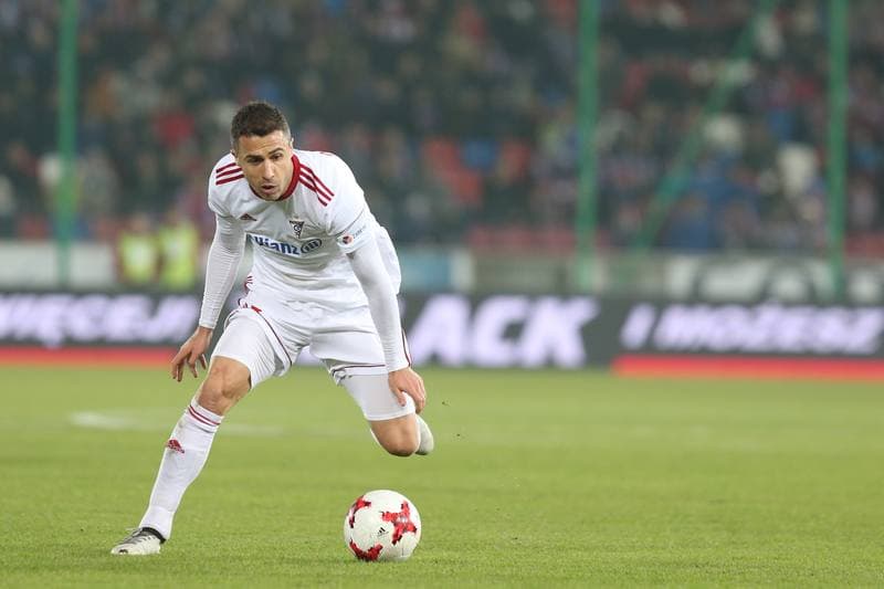 Football. Lotto Ekstraklasa. Gornik Zabrze - Jagiellonia Bialystok. 24.11.2017