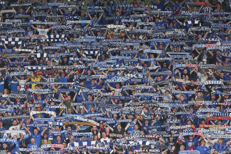 Football. PKO BP Ekstraklasa. Ruch Chorzow - Lech Poznan. 03.05.2024