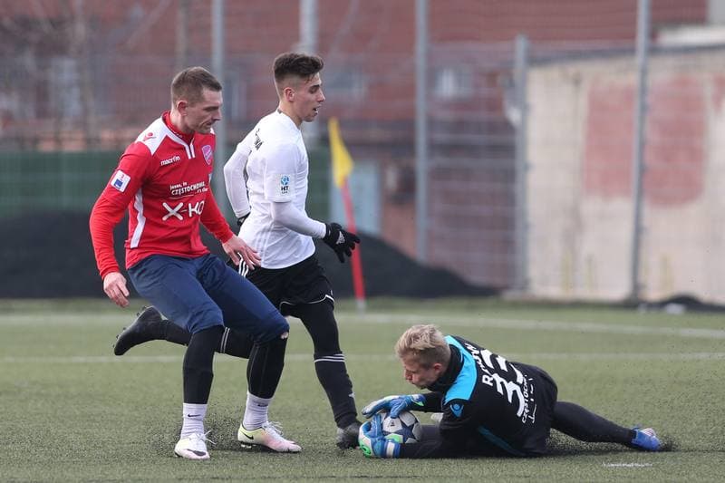 Football. Sparing. MFK Karvina - Rakow Czestochowa. 26.01.2018