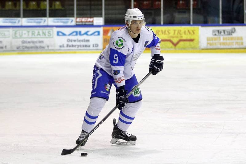 Ice Hockey. Polska Hokej Liga. Unia Oswiecim - MH Automatyka Gdansk. 01.02.2018
