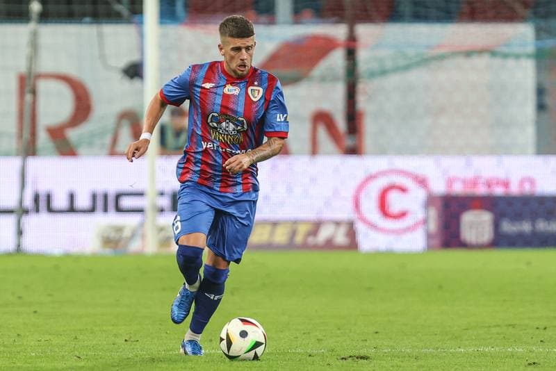 Football. PKO BP Ekstraklasa. Piast Gliwice - Zaglebie Lubin. 24.08.2024