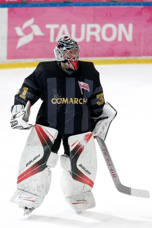 Ice Hockey. Tauron Hokej Liga. Tauron KH GKS Katowice - Comarch Cracovia. 08.02.2018