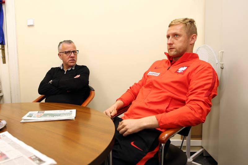 Football. Poland national team. Press Conference. 26.03.2018