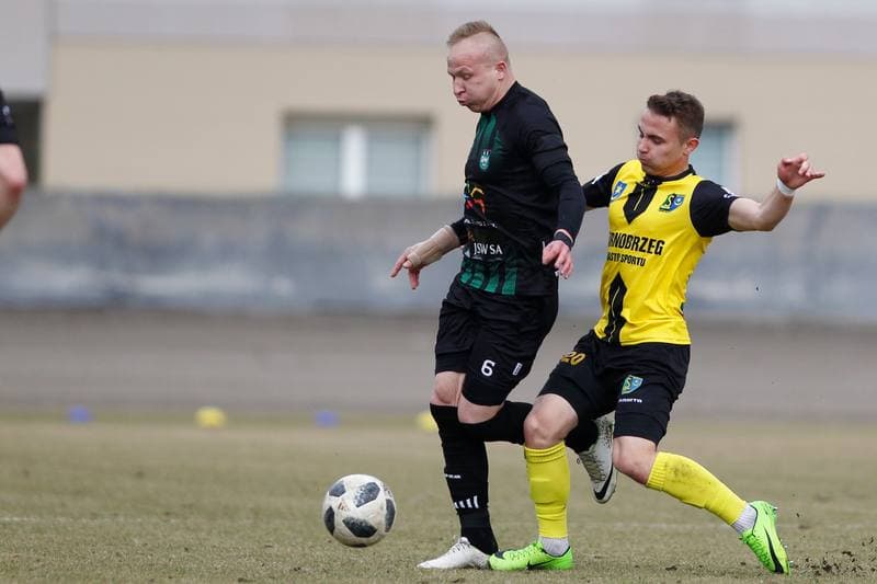 Football. II Liga. ROW 1964 Rybnik - Siarka Tarnobrzeg. 31.03.2018