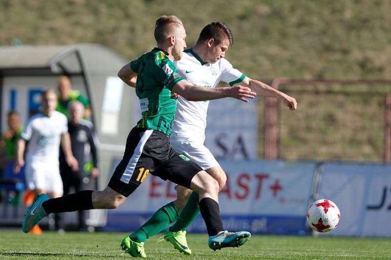 Football. II Liga. GKS 1962 Jastrzebie - Warta Poznan. 14.04.2018