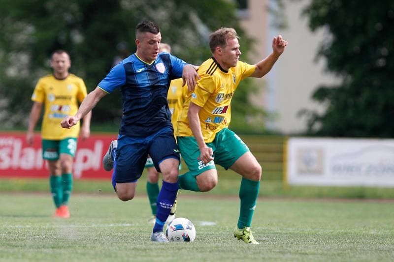 Football. III Liga. Gwarek Tarnowskie Gory - Skra Czestochowa. 01.05.2018