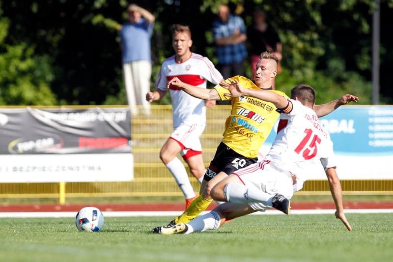 Football. III Liga. Gwarek Tarnowskie Gory - Ruch Zdzieszowice. 15.08.2017