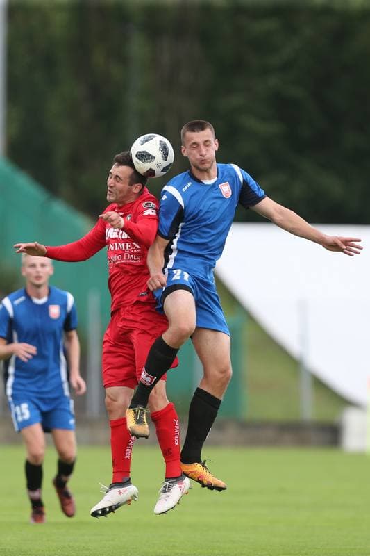 Football. Sparing. Zaglebie Sosnowiec - Sleza Wroclaw. 16.07.2018
