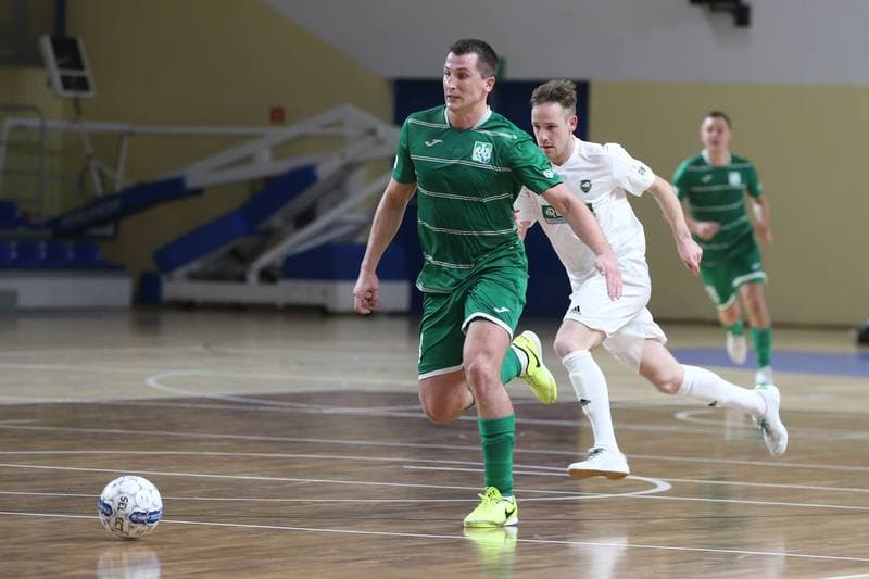 Futsal. Ekstraklasa. AZS US Katowice - Rekord Bielsko-Biala. 25.10.2017