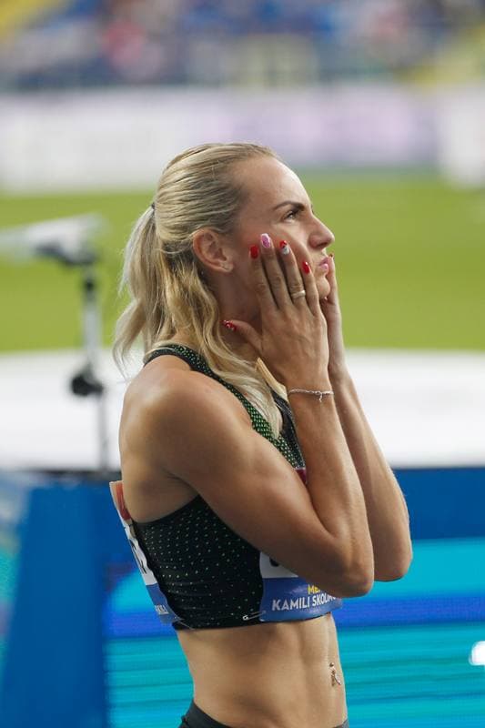 Athletics. Memorial Kamili Skolimowskiej. Sofia Ennaoui. 22.08.2018