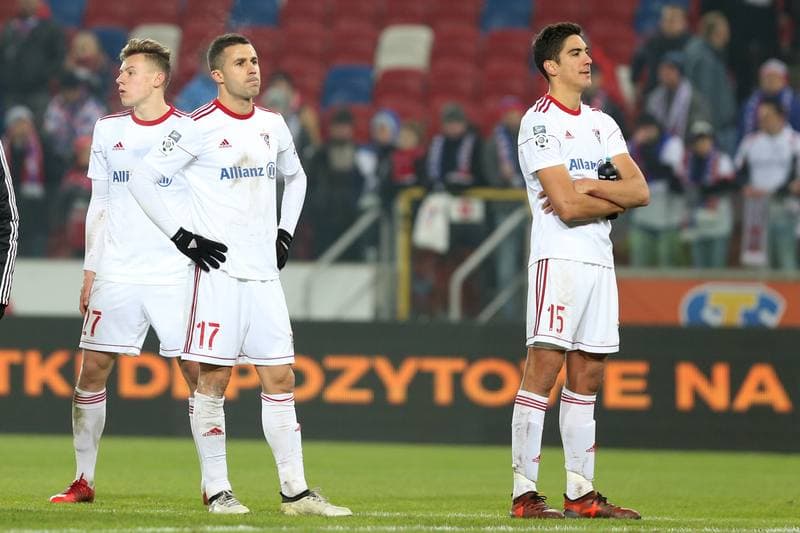 Football. Lotto Ekstraklasa. Gornik Zabrze - Lechia Gdansk. 08.12.2017
