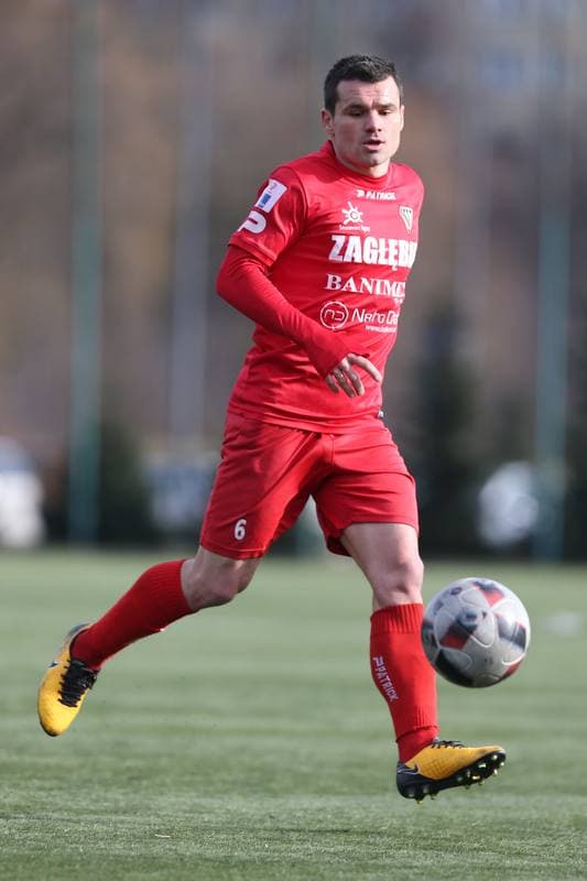 Football. Sparing. Zaglebie Sosnowiec - Puszcza Niepolomice. 31.01.2018