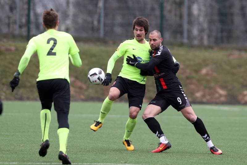 Football. Sparing. GKS Tychy - SFC Opava. 02.02.2018