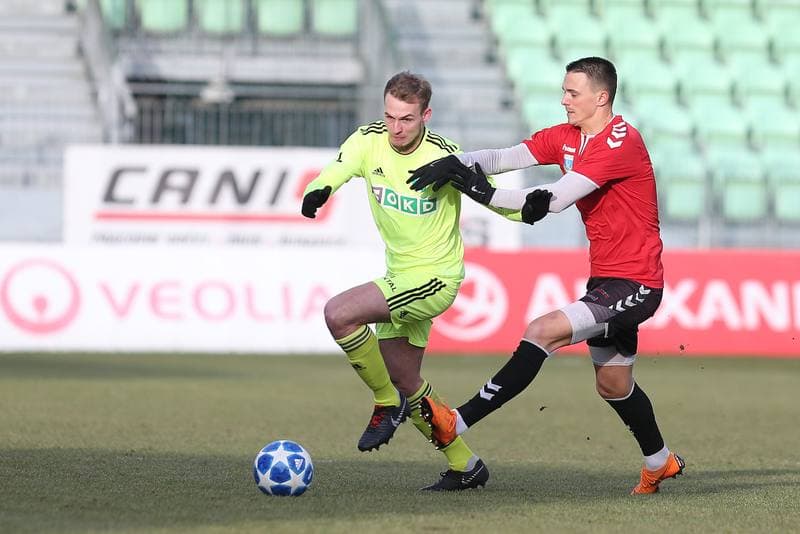 Football. Sparing. MFK Karvina - GKS Tychy. 01.02.2019