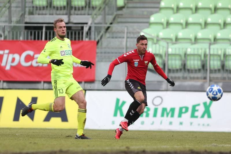 Football. Sparing. MFK Karvina - GKS Tychy. 01.02.2019