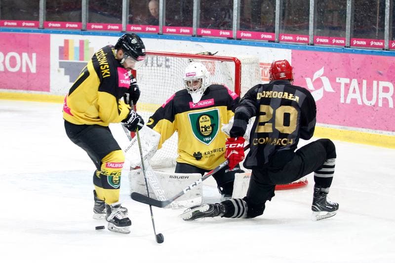 Ice Hockey. Tauron Hockey League. Tauron KH GKS Katowice - Comarch Cracovia. 23.03.2019