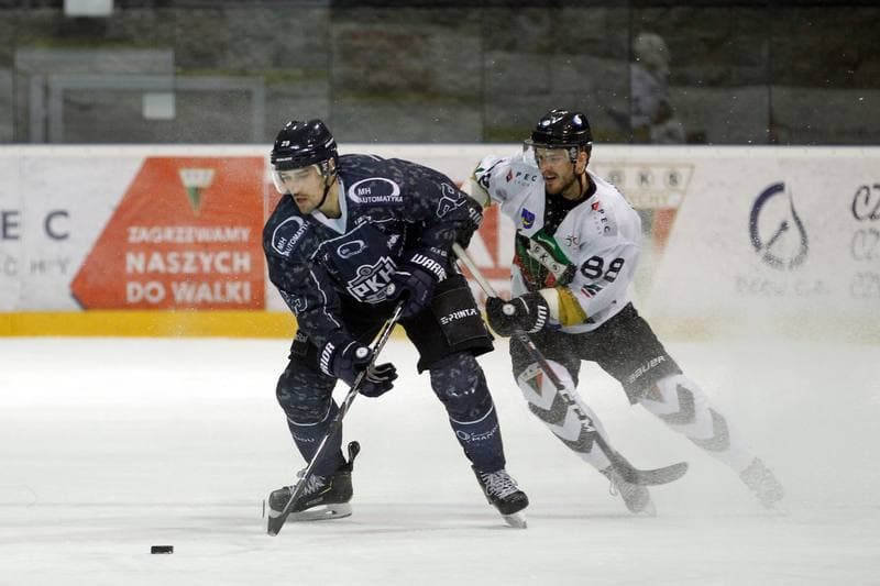 Ice Hockey. Polska Hokej Liga. GKS Tychy - MH Automatyka Gdansk. 08.01.2019